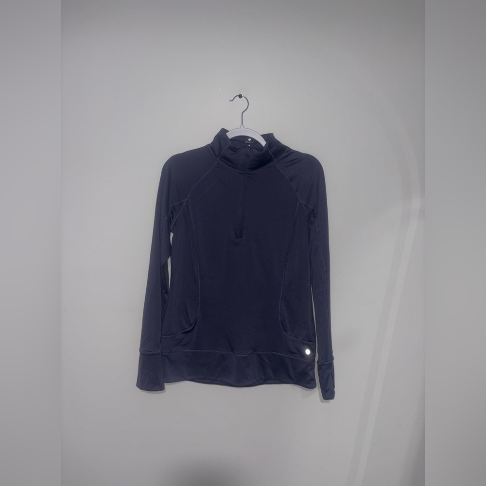 Apana | Navy Half Zip Jacket
